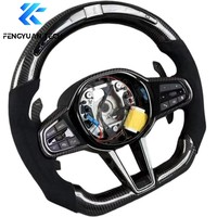 Volant en fibre de carbone personnalisé pour BMW CS G F F30 F20 F10 E46 M2 M4 M3 M5 G20 G80 E90 E87 E38 F87 G28 G30 G38 G60 G87 X3 X5