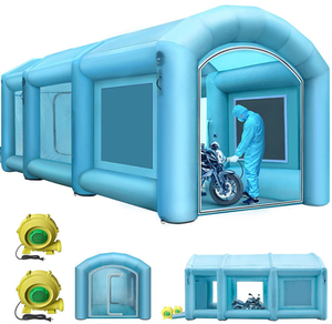 Tente <span class=keywords><strong>de</strong></span> <span class=keywords><strong>cabine</strong></span> <span class=keywords><strong>de</strong></span> pulvérisation gonflable personnalisée tente mobile <span class=keywords><strong>de</strong></span> <span class=keywords><strong>peinture</strong></span> en aérosol sans poussière portable logo publicitaire - Product Image 2