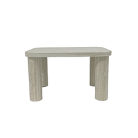 Table basse moderne en bois MDF au design contemporain avec autocollant 3D pour la maison, le salon, le bureau, l'école, l'hôtel ou les meubles