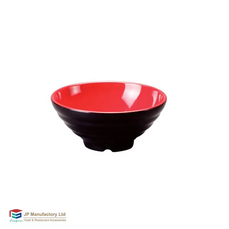8 inch color bowl Japanese style noodle melamine bowl Plastic ramen bowl