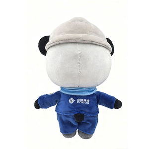OEM/ODM 맞춤형 봉제 장난감 제조업체 중국 팬더 맞춤형 봉제-로고 자수가있는 장난감 - Product Image 3