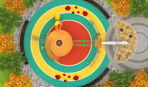 Ensemble d'aventure Château Circulaire et Toboggan en Plastique - Équipement <span class=keywords><strong>de</strong></span> Jeu Extérieur en Bois et PE Haute Capacité pour Parc et <span class=keywords><strong>Jardin</strong></span> - Product Image 6