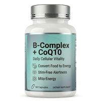 Fabricant de Suppléments en Gros : Capsules de CoQ10 B-Complex Personnalisées à Faible MOQ pour la Vitalité Cellulaire Quotidienne