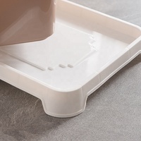 Nouvelle conception de boîte de rangement pour vaisselle et égouttoir à vaisselle de cuisine