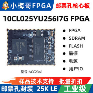 บอร์ดแกนกลาง FPGA รุ่น 10CL025 Cyclone 10 LP แบบมีรูเจาะสำหรับงานอุตสาหกรรม บอร์ดพัฒนา Altera รุ่น 10CL025 FPGA core board W1079 - Product Image 6