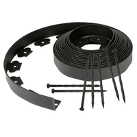 Bordures de jardin en plastique de haute qualité, modernes, fabriquées à partir de matériaux recyclés 100% HDPE, de la marque Gold Sun