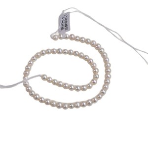 Жемчужины пресноводные натуральные, неядерные, почти круглые, 5.5-<span class=keywords><strong>6</strong></span>-7 мм, с отверстием, для украшений, рассыпные бусины, полуфабрикаты - Product Image 5