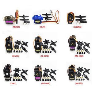 Kit de servomoteurs SG90 9G Micro Servo ES08MA MG90S MG945 MG946R MG995 MG996R SG90 9g pour hélicoptère RC 450, voiture, bateau, avion à aile fixe - Product Image 2