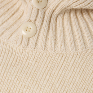 Maglione Oversize con Collo Alto e Cappuccio in Stile Minimalista Casual da <span class=keywords><strong>Donna</strong></span>, Personalizzato dalla Fabbrica Wisrise - Product Image 4