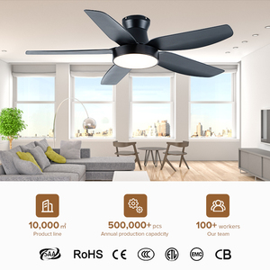 Nhà máy bán sản phẩm chất lượng cao. 42 inch ABS Blade Quạt trần LED quạt trần với ánh sáng hiện đại LED người hâm mộ Trần - Product Image 4
