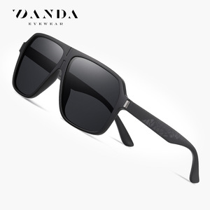Danda Sunglasses TR3386 Black <b>Frame</b> TAC Lens UV400 Protection Men Outdoor Sports Driving - Product Image 1