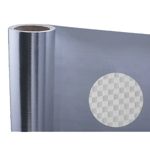 2023 Kingway tessuto con supporto in foglio di alluminio puro costruire Sarking/rivestimento in alluminio foglio di costruzione insulazioni termiche - Product Image 6