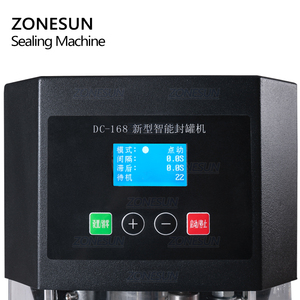เครื่องปิดฝากระป๋องอัตโนมัติ ZONESUN ZS-FK168B สำหรับกระป๋องอะลูมิเนียมแบบเปิดง่ายและฝาพลาสติกสำหรับขวด - Product Image 2