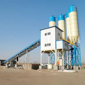 Hzs25 China Supplier low capacity concrete batching plant Small Mini Ready Mix Concrete Batching Plant