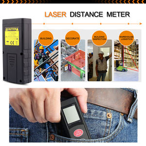 최고 판매 150m 고정밀 디지털 거리측정기 전자 레이저 줄자 미니 휴대용 측정 장비 레이저 거리계 - Product Image 3