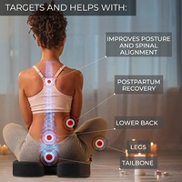 Coussin de siège confortable pour le soulagement de la douleur du Coccyx, coussin de chaise de bureau pour le soutien assis, coussin de soulagement de la douleur sciatique