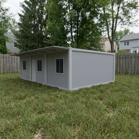 Maison conteneur démontable de taille personnalisée, écologique, antirouille, moderne, pour villa, hôtel, école et appartement, post-catastrophe