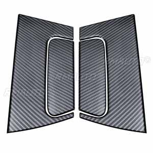 Accesorios para Coche: 6 Cubiertas Decorativas de ABS Cromado/Fibra de Carbono para Manijas de Puertas Laterales Traseras para Honda Vezel HR-V HRV 2016 2017 2018 - Product Image 3