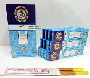 Varillas de Incienso Perfumadas Sreevani Aum, Hechas a Mano, Paquete de 15 Gramos, Proveedor Mayorista de la India, Varillas de Incienso Sreevani - Product Image 1