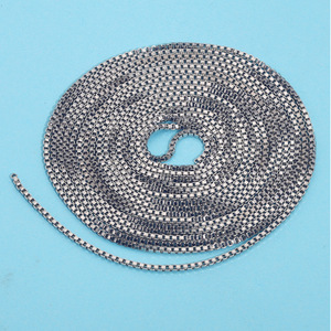 Bijoux fantaisie en acier inoxydable plaqué or 18 carats, vente en gros, chaîne à maillons carrés, rouleau de chaîne <span class=keywords><strong>pour</strong></span> collier et bracelet - Product Image 4