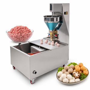 Máquina Comercial de Alta Resistencia de 300 kg para Hacer Albóndigas de Carne de Res, Salchichas, Croquetas y Albóndigas de Carne Sólida Tipo Cabeza de León - Product Image 1