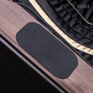 Hot Sale Luxus Ganzkörper <span class=keywords><strong>Shiatsu</strong></span> <span class=keywords><strong>Massage</strong></span> stuhl Fuß Spa SL Track <span class=keywords><strong>Massage</strong></span> sitz Schwerelosigkeit 4d <span class=keywords><strong>Massage</strong></span> stuhl - Product Image 4