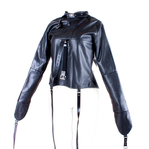 レザーBDSMボンデージ制限服女性ボディボンデージハーネスカップルSMゲームおもちゃ - Product Image 5