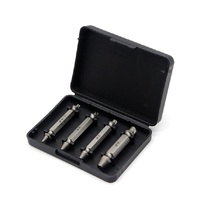 Fabricant Fournir 4pcs Vis Extractor Drill Bits Guide Ensemble Éclaté Endommagé Facile Hors de Boulon Remover Outil