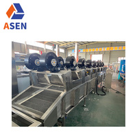 Automatische Fruitgroente Luchtbel Wasmachine Groente Droogmachine Fruit En Groente Waslijn