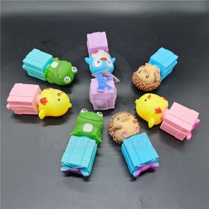 2Inch Plastic Dinosaur Egg Reversible Sensory <b>Fidget</b> Toys Double-Sided Flip Plush Toy TPR 3D Cute Pet Flip Gift Box Boys Girls - Product Image 5
