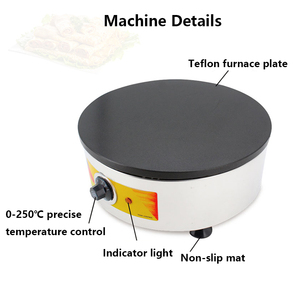 Meilleure vente Machine de cuisson de crêpes <span class=keywords><strong>professionnelle</strong></span> en acier inoxydable <span class=keywords><strong>crêpière</strong></span> électrique Machine commerciale Burritos - Product Image 3