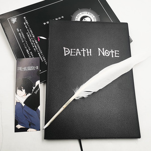 Quaderno <span class=keywords><strong>Death</strong></span> <span class=keywords><strong>Note</strong></span> di Yagami Light <span class=keywords><strong>L</strong></span> in 2 Misure, Cosplay Anime con Penna, Blocco <span class=keywords><strong>Note</strong></span> Promozionale per Scuola e Ufficio, Diario per Studenti - Product Image 4