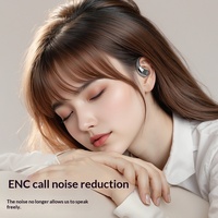 Q29 Earphone Bluetooth Nirkabel dengan Pengait Telinga, Headset Olahraga yang Aman untuk Lari dan Gym, Nyaman Dipakai untuk Pria dan Wanita
