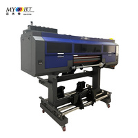 MYJET-Bande transporteuse à roulement UV DTF, 60cm de largeur d'impression, étiquette en cristal, autocollant, imprimante 3D à huile, encre UV, huile de disparition 3D