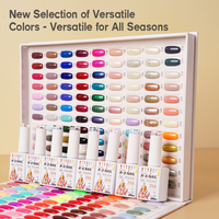 2024 R.S. Nail Factory Créez Votre Propre Marque Gel UV 3 Étapes 216 Couleurs Vernis à Ongles Allemagne Sans HEMA 15ml Gel Couleur Pure Nail Art