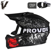 Casque de moto tout-terrain exclusif transfrontalier certifié DOT en ABS, unisexe, pour VTT et rallye, personnalisation du logo OEM