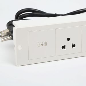 ปลั๊กพ่วง <span class=keywords><strong>LAPU</strong></span> 110V 15A มาตรฐานอเมริกา 20W ช่องเสียบ USB Type-C พร้อมระบบชาร์จเร็วแบบไร้สาย รองรับ NFC สายยาว 3 เมตร และมีเต้ารับ 2 ช่อง - Product Image 3