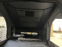 Tente de toit de luxe 4 saisons, tente de toit pour camping en plein air, double couche, amovible, pour voyages en SUV/voitures/véhicules