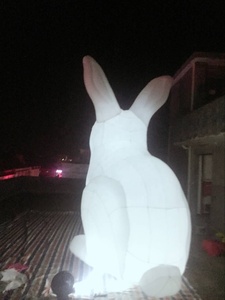 Prix <span class=keywords><strong>de</strong></span> gros oxford matériel 5m personnalisé gonflable lapin Art pièces pour <span class=keywords><strong>Musée</strong></span> Van <span class=keywords><strong>De</strong></span> Geest - Product Image 5