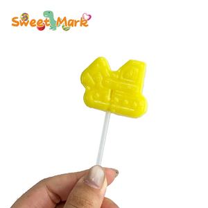 Caramelo <span class=keywords><strong>de</strong></span> piruleta con forma <span class=keywords><strong>de</strong></span> transporte <span class=keywords><strong>de</strong></span> alta calidad, caramelo dulce Halal - Product Image 5