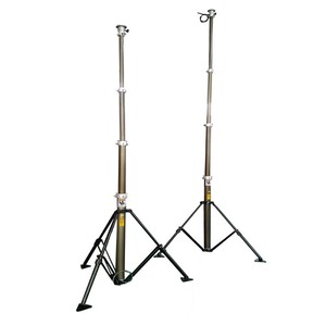 <span class=keywords><strong>Tripod</strong></span> gắn 30kg tải trọng Telescopic khí nén nhôm mast 3m 4M 5M 6M 7m cho PTZ máy ảnh - Product Image 5