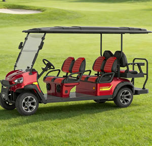 Carrito de Caza de 6 Plazas Directo de Fábrica, Buggy de Golf Todoterreno Elevado 4x4, Vehículo de Patrulla y Turismo con Batería de Litio, 6 Asientos, 48V, Club Golf Car - Product Image 1