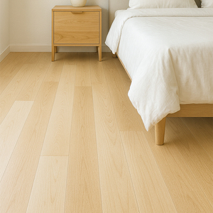 Plancher de villa intérieur en bois d'érable naturel de couleur rustique, design moderne, lisse, massif, imperméable, salon, salle de bain - Product Image 2