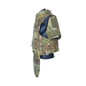 Chaleco Táctico de Protección Completa con Camuflaje, Impermeable, con Material de PE y Aramida, Material Suave de Nailon y Poliéster - Product Image 4