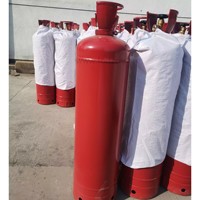 Vente flash : Cylindre de gaz acétylène haute pression 40L 150bar 200bar 99,6% C2H4 avec valve BS à vendre