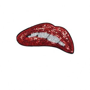 Patch brodé thermocollant personnalisé en gros pour vêtements, patch fleur brodé personnalisé avec sequins - Product Image 4