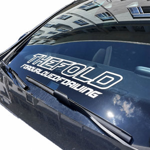 Adesivi per Auto Resistenti ai Raggi UV con Logo Personalizzato, Grandi Banner per Parabrezza, Adesivi in Vinile Resistenti alle Intemperie, Decalcomanie per Veicoli, Adesivi per Finestrini Auto - Product Image 1