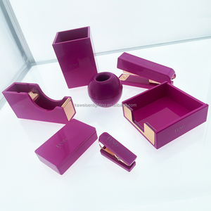 Máy Tính Để Bàn Văn Phòng Phẩm Thiết Lập Nhà Trường Sử Dụng Bán Hàng Nóng Stapler Chủ Bút Băng Dispenser Staple Remover Memo Chủ Clip Chủ Staple - Product Image 3