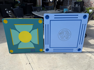 Raft flottant en mousse EVA personnalisable pour fêtes intérieures/extérieures, avec tuiles de Mahjong, jeux de mots et cartes à jouer - Product Image 6