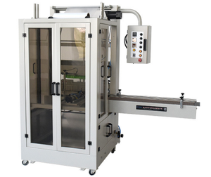 Chai tự động máy bao bì chai <span class=keywords><strong>wrapper</strong></span> thu nhỏ tay áo <span class=keywords><strong>wrapper</strong></span> - Product Image 3